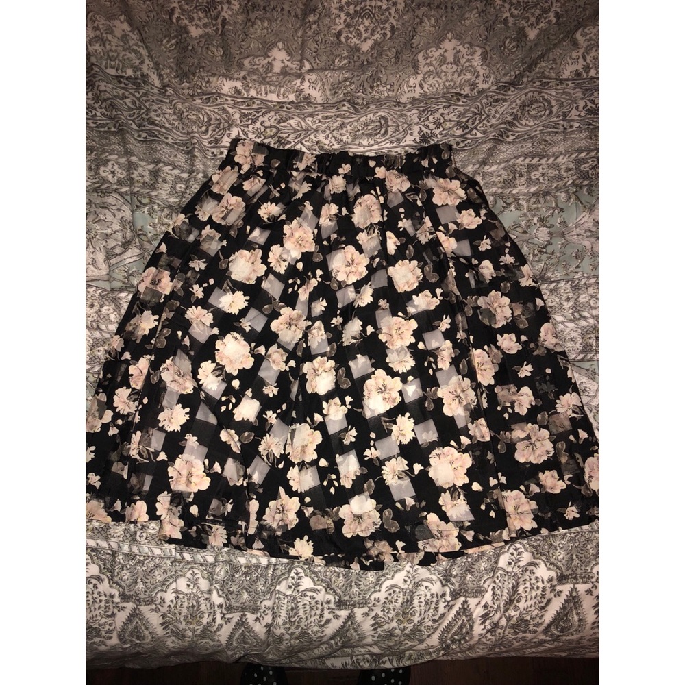 Large Multi Layer Floral Skirt. Never worn.